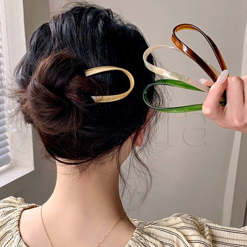 Trâm Cài Tóc Chữ U Phong Cách Trung Hoa Cổ Điển Cho Nữ