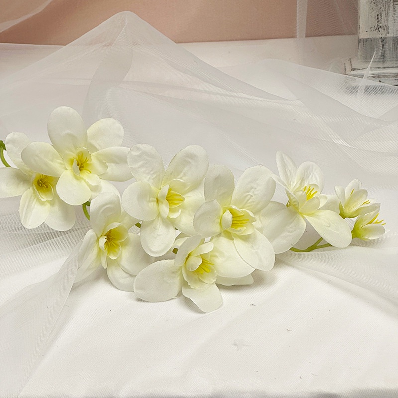 Hoa Lan Giả Hai Cánh Dùng Trang Trí Nhà Cửa / Tiệc Cưới / Giáng Sinh