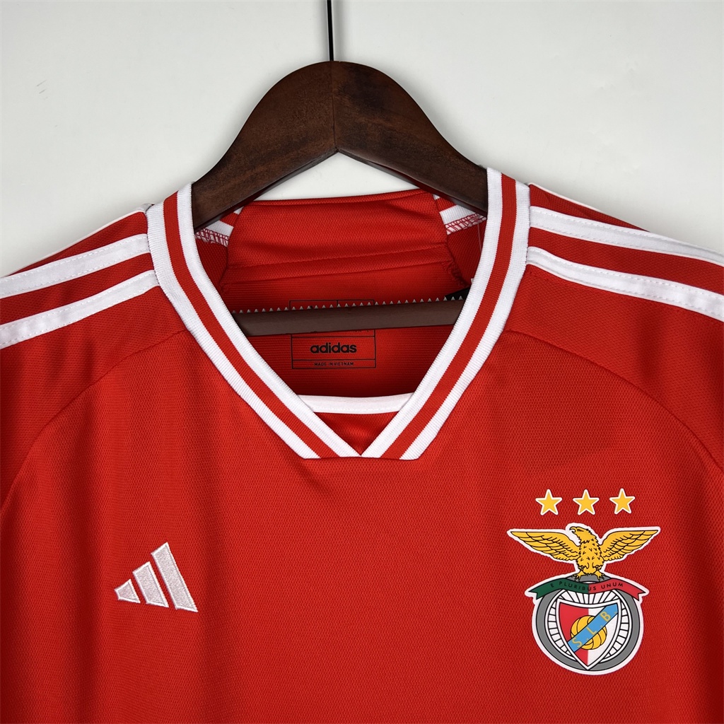 Áo Bóng Đá Câu Lạc Bộ Benfica Sân Nhà 23-24 Size S-4XL Cho Nam