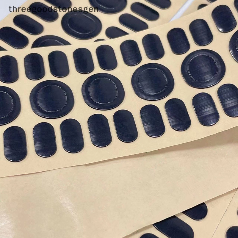 1set black mouse feet skates pads for logitech g102 g304 mouse foot pad non-slip sticker tss