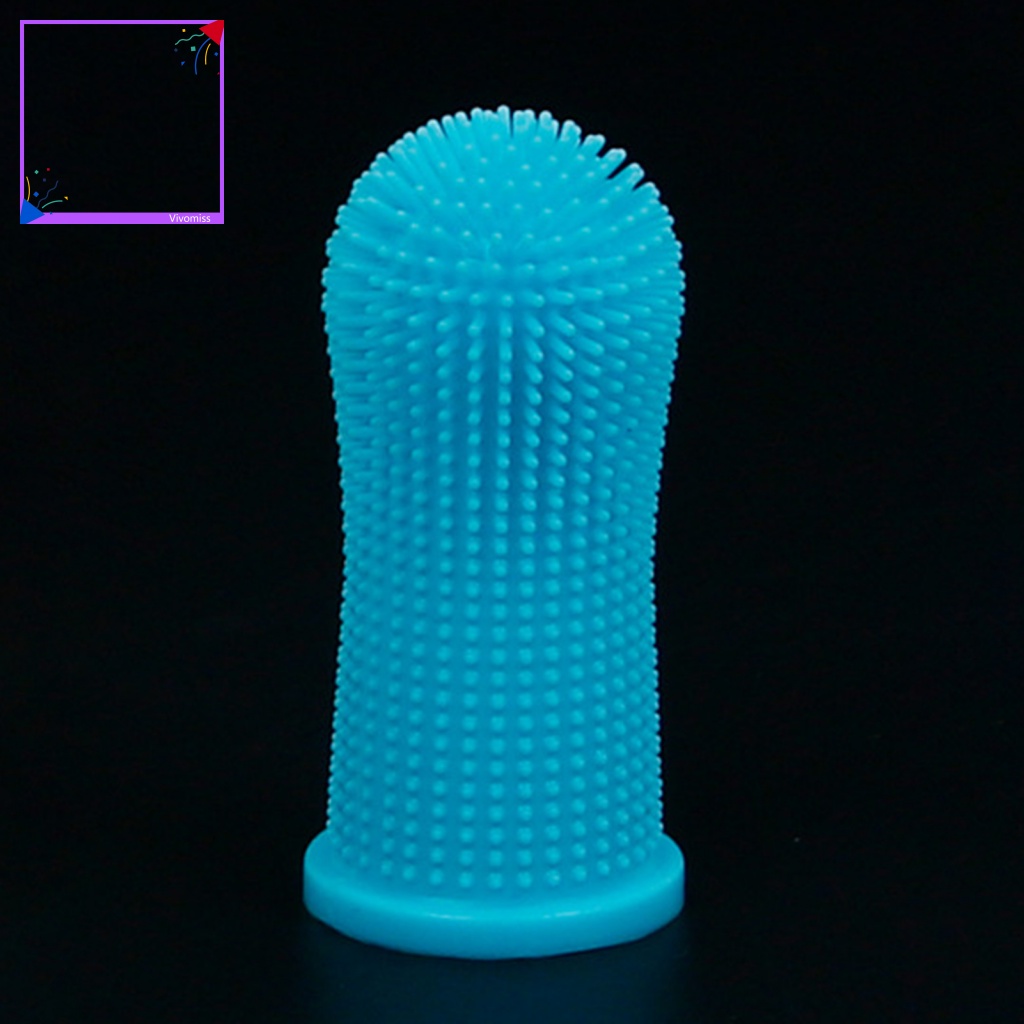 Bàn Chải Đánh Răng Silicone Kết Cấu Không Gây Dị Ứng Cho Thú Cưng