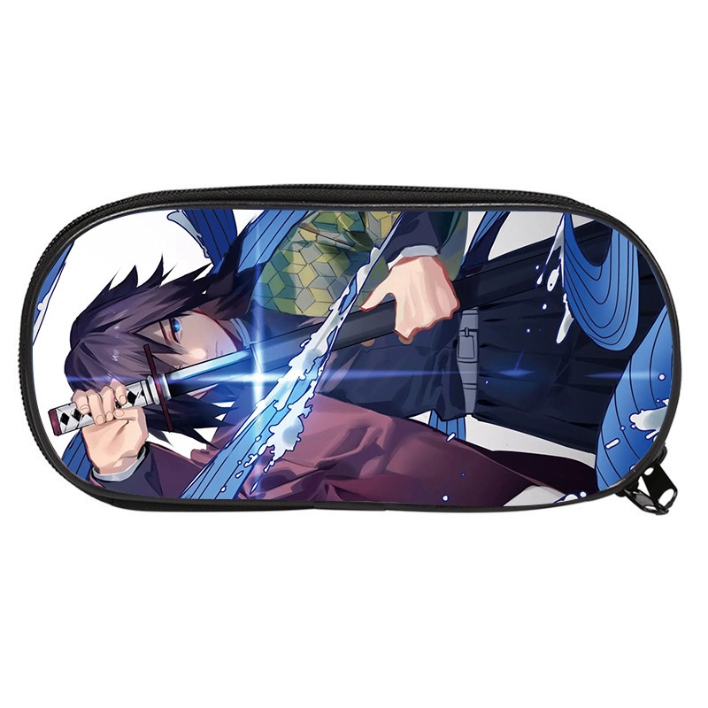 Túi Đựng Bút In Hình Anime Demon Slayer Zenitsu Tanjirou Sức Chứa Lớn