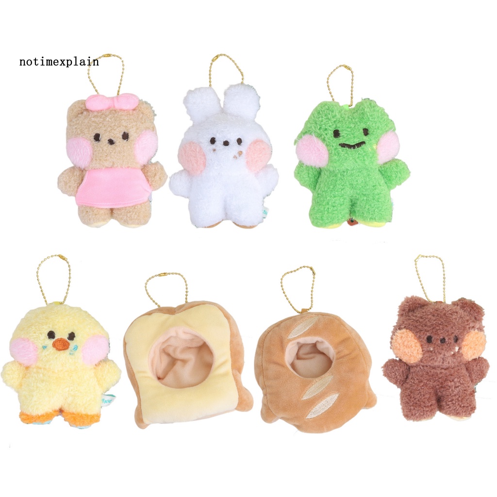Móc Khóa Hình Thú Nhồi Bông Đáng Yêu