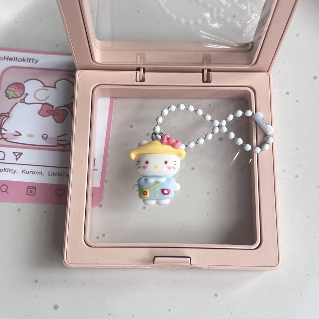 Móc Khóa Hình Chú Chó Sanrio Melody Kuromi Cinnamon Dễ Thương Dùng Làm Quà Tặng Cho Bạn Gái