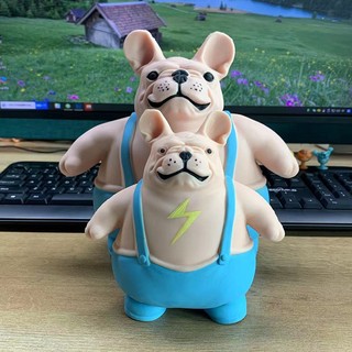 Đồ chơi bóp giảm căng thẳng hình chú chó bull