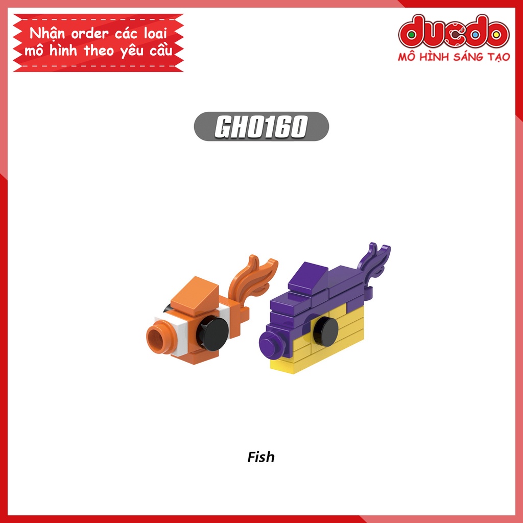 Minifigures các nhân vật Minecraft - Đồ chơi Lắp ghép Xếp hình Mini Mô hình XINH G0121