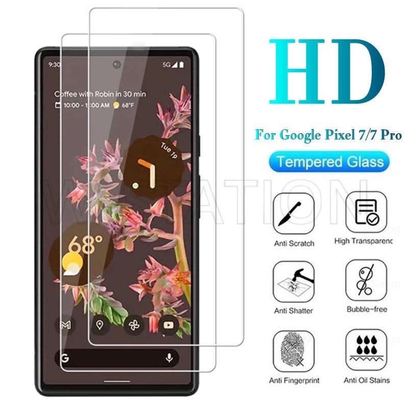 1 Kính Cường Lực Toàn Màn Hình Chống Trầy Cho Google Pixel 7 / 7 Pro