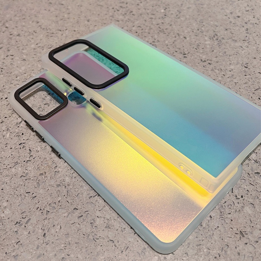 Ốp Điện Thoại Màu Gradient Cầu Vồng Cho Samsung Galaxy A24 A14 A34 A54 A13 A23 A22 A32 A52 A72 A33 A53 A73 A21S A52S A03 A03S A04S A04e 4G 5G