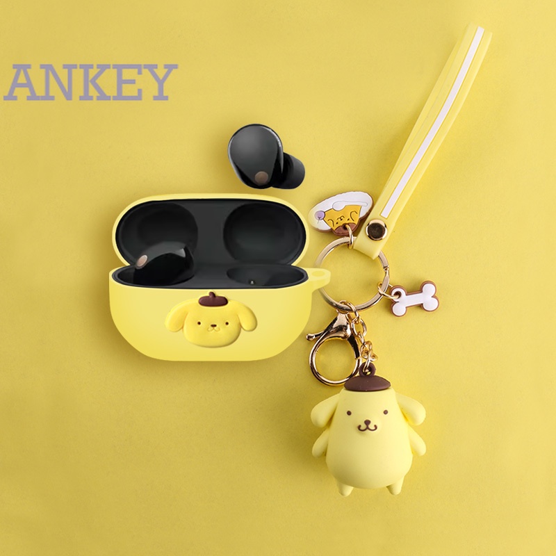 For Sony WF-1000XM5 Case 1000xm5 Protective silicone Cute Cartoon Covers Bluetooth Earphone Shell Headphone Portable