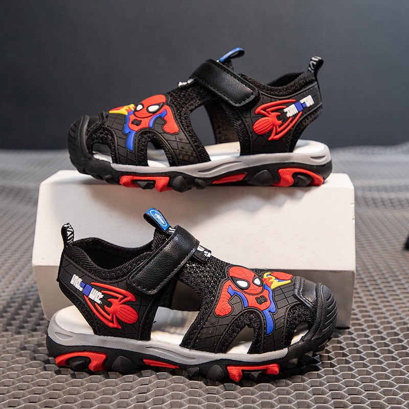 Sandal Đế Mềm Họa Tiết Hoạt Hình Thời Trang Mùa Hè 2023 Dành Cho Bé Trai