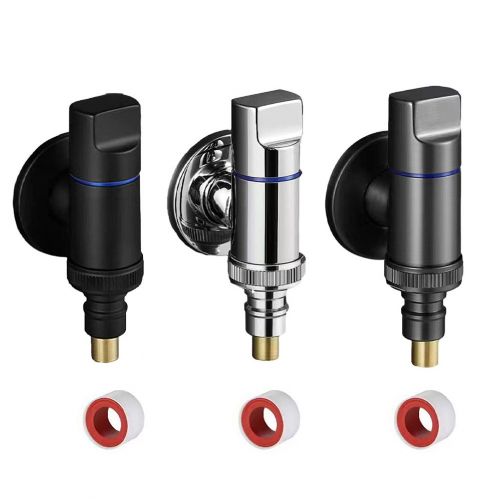 Van góc g1 / 2 mở nhanh van chặn nước bằng thép không gỉ thương hiệu mới