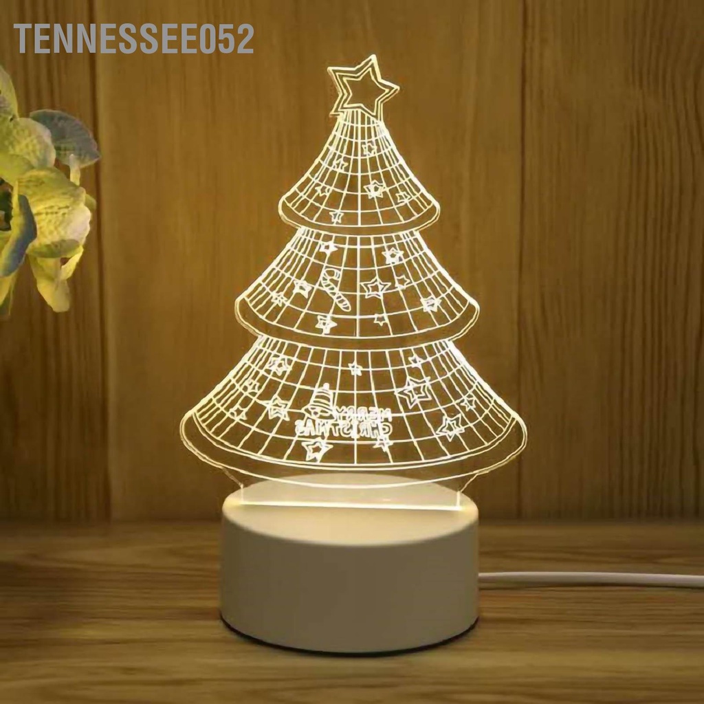 Đèn ngủ 3D để bàn trang trí phòng - Đèn led decor làm quà tặng sinh nhật Giáng sinh ngày lễ