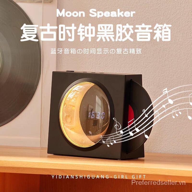 Loa Bluetooth Không Dây Âm Thanh Siêu Trầm Hình Mặt Trăng