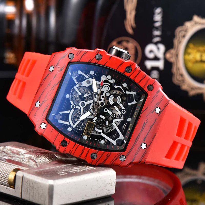 Đồng Hồ Đeo Tay Richard Miller Mặt Tròn Thời Trang Cao Cấp Dành Cho Nam