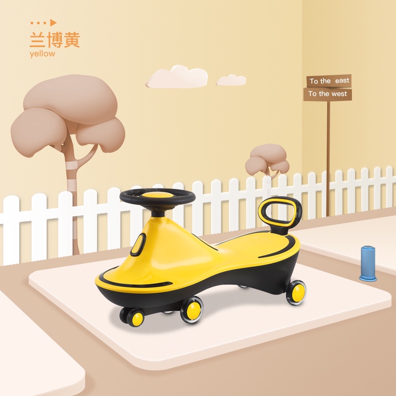 Xe Lắc Chòi Chân Cho Bé Tích Hợp Nhạc Và Đèn Giúp Kích Thích Bé Vui Chơi Giải Trí - Bo Bin Store