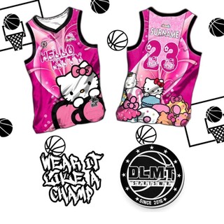 Pink hello kitty code dlmt438 full sublimation jersey