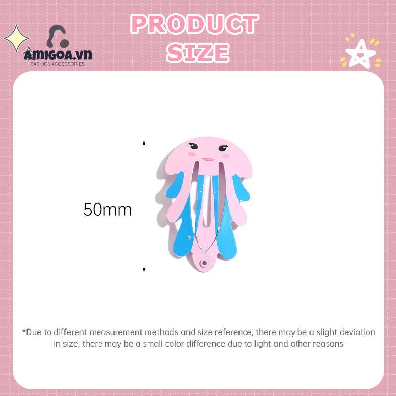 ✨✨Kẹp Tóc Bấm - Cặp Tóc Hình Hoa Quả Cho Bạn Gái Nhiều Hình Nghộ Nghĩnh Màu Sắc Đáng Yêu