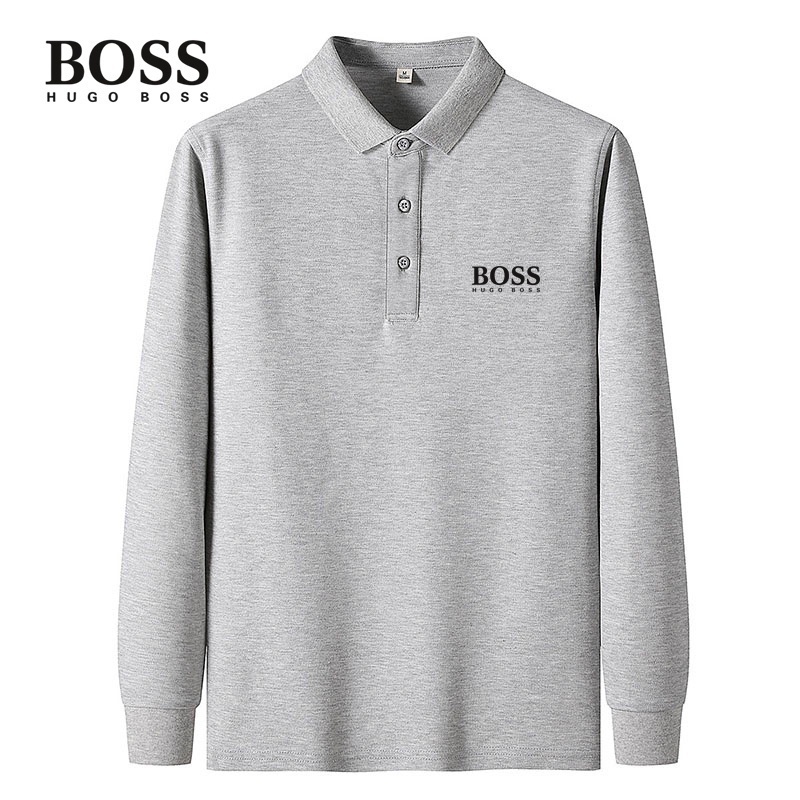 Áo Thun polo Tay Dài Thoải Mái Thời Trang Xuân Thu Cho Nam