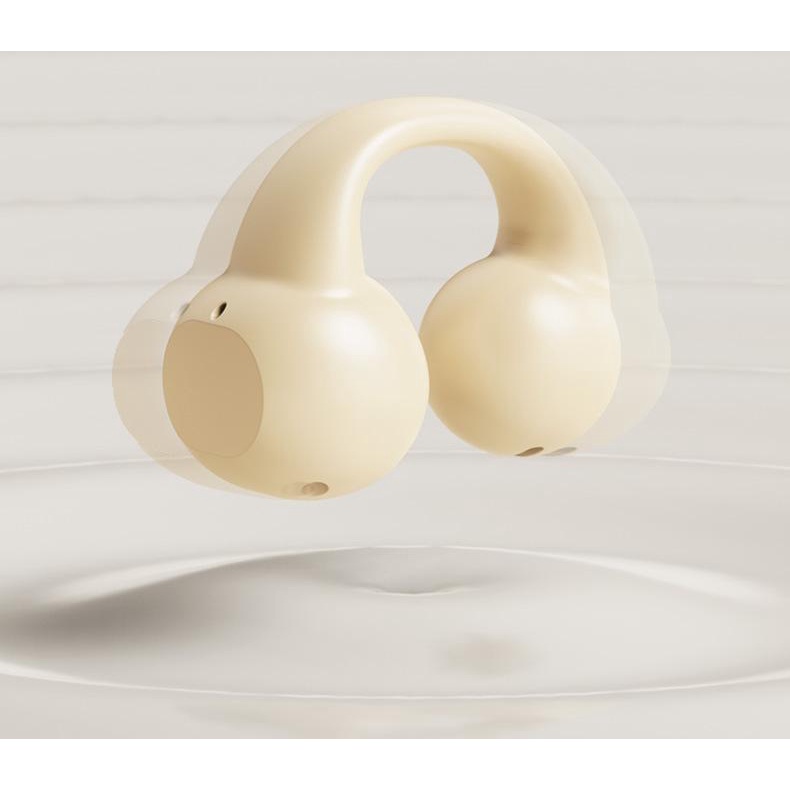 Tai Nghe Bluetooth Không Dây Không Vào Tai Kẹp Tai Thể Thao Giảm Tiếng Ồn, Giá Trị Ngoại Hình Cao, Thời Lượng Pin Dài