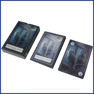 44 thẻ / bộ thẻ bói toán bộ bài tarot the moonlight night oracle card deck công cụ bói toán trò chơi bói toán aiavn