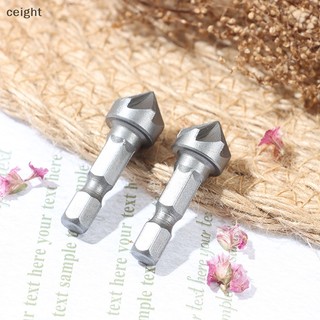 [ceight] 6 flute countersink drill bit chamfer cutg công cụ chế biến gỗ hexagon handle vn