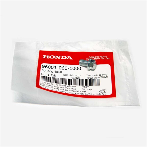 Bu lông 6x10 Honda Việt Nam