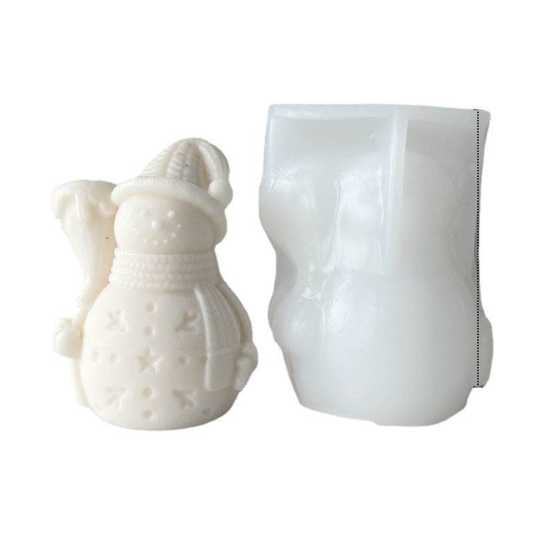 Khuôn silicone Làm Nến Thơm Hình Cây Thông Giáng Sinh diy