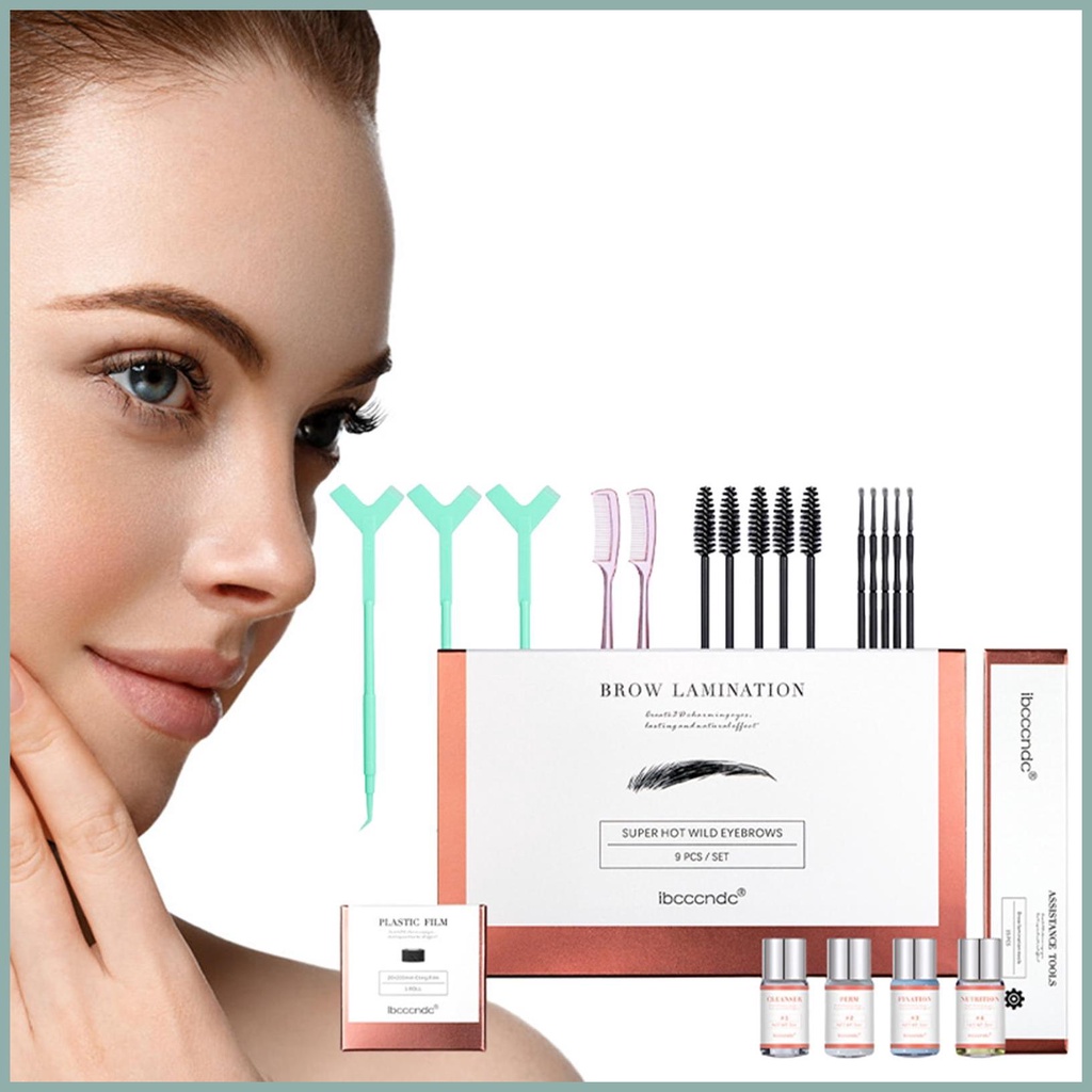 Brow lift kit eyebrow perm set instant brow lamination kit cho long-lasting effect professional ironing lift set yunvn