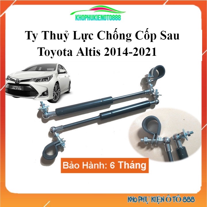 Ty cốp Toyota Altis 2014-2021 thanh thủy lực hỗ trợ mở cốp tự động