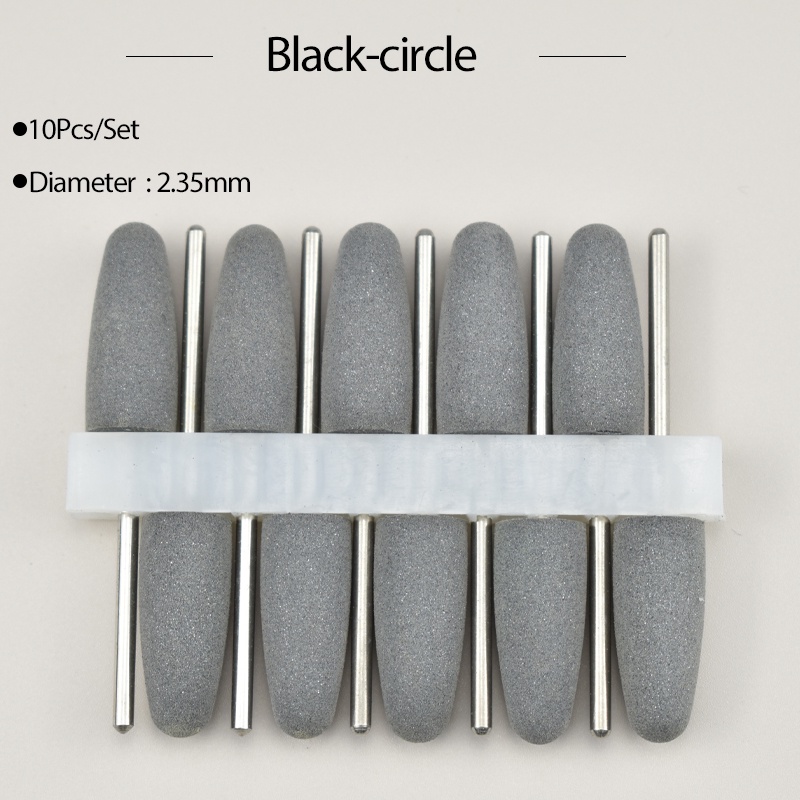 Bộ 10 Đầu Mài Đánh Bóng Bằng silicone 2.35mm