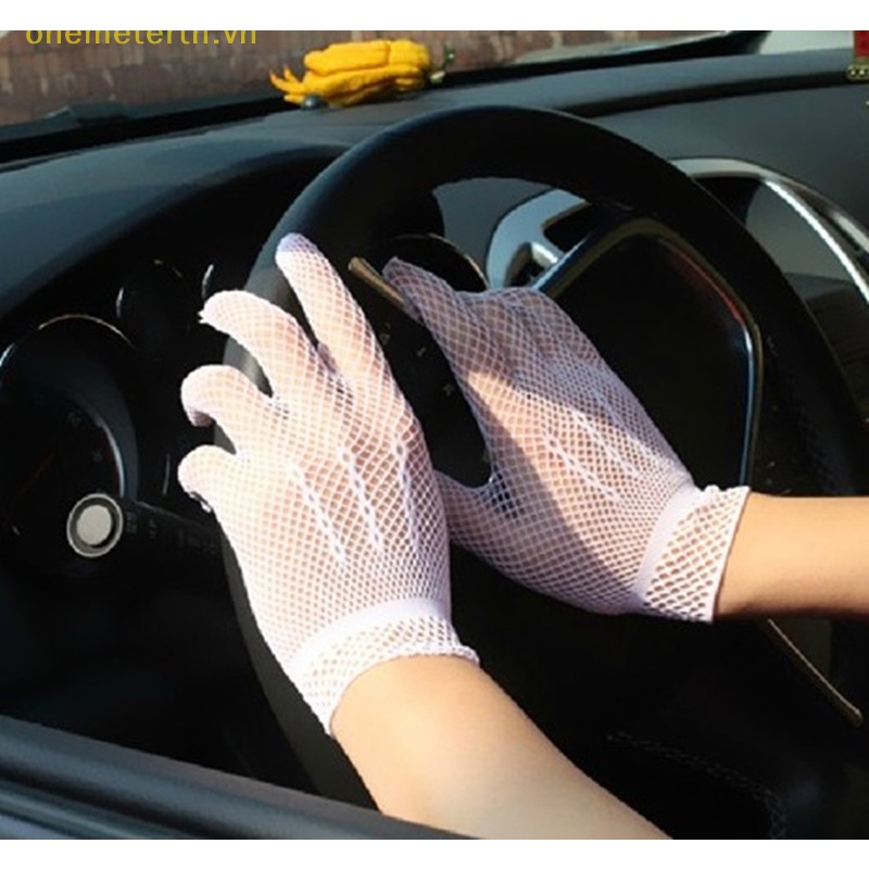 Onemetertn găng tay ren siêu mỏng thoáng khí cô dâu găng tay sân khấu nghi thức cưới vn