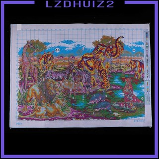 Stamped cross stitch kits 11ct đếm chữ thập stitch với động vật pre-printed