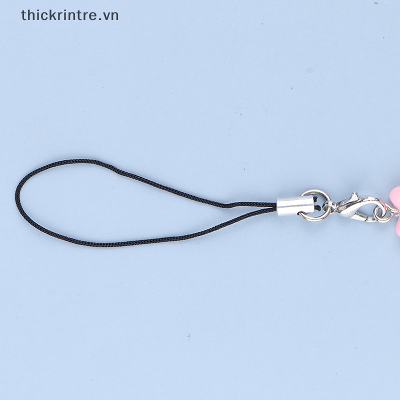 Thi kawaii kuromi dây buộc my melody cinnamoroll sinh viên vẻ đẹp vỏ điện thoại ba lô búp bê mặt dây chuyền charm toy girls quà tặng vn
