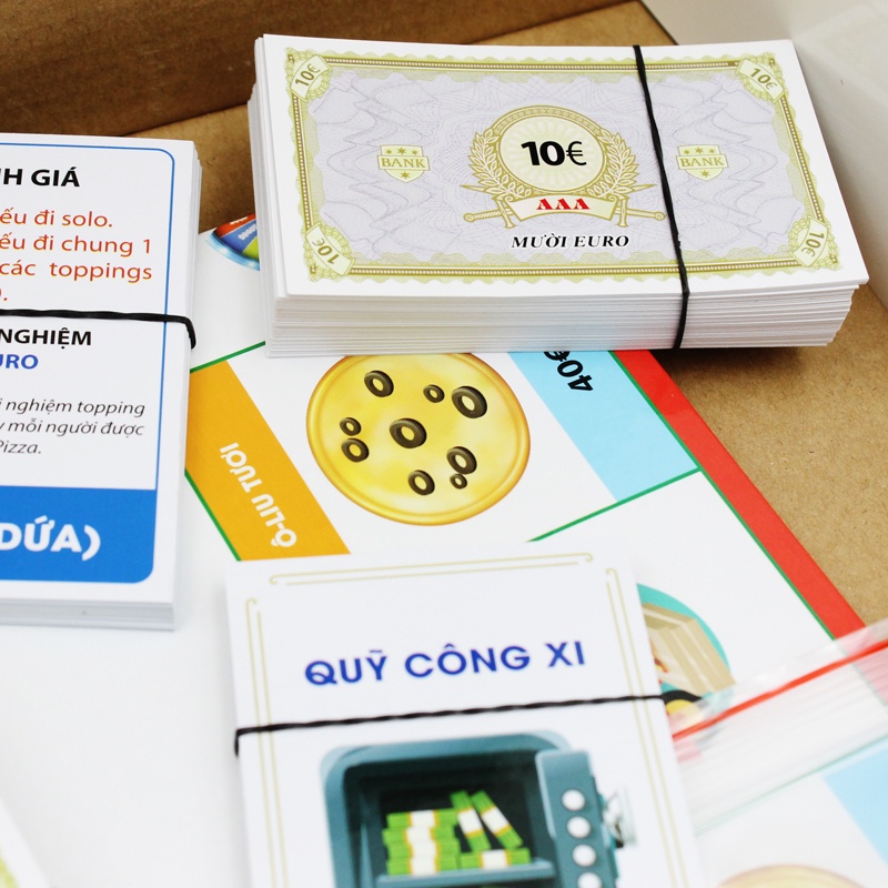 Cờ Tỷ Phú Pizza - Fahasa