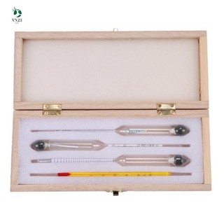 Máy đo độ cồn máy đo độ cồn máy đo độ cồn dụng cụ đo độ cồn máy đo nồng độ rượu bộ thanh với nhiệt kế