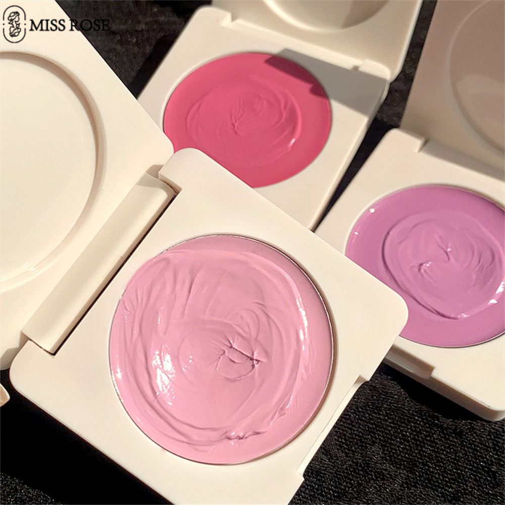 Kem đánh má hồng/ mắt MISS ROSE Coco 7 màu hồng lì đầy sức sống