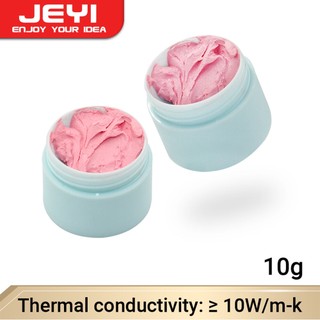 Jeyi 10W / mk dán nhiệt 10g silicon mỡ nhiệt để làm mát bộ xử lý giao diện tản nhiệt CPU GPU VGA dán nhiệt