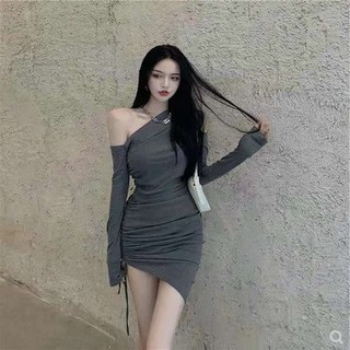 Chic  váy nữ Đầm Body Cho thời váy trang hàng cao cấp tính cách 2023 NEW AG081129 fashion Thanh lịch Beautiful Thời trang A92M23S 36Z230909