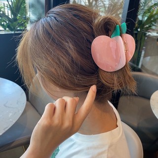 Kẹp tóc CHLINS hình trái đào dễ thương cho nữ