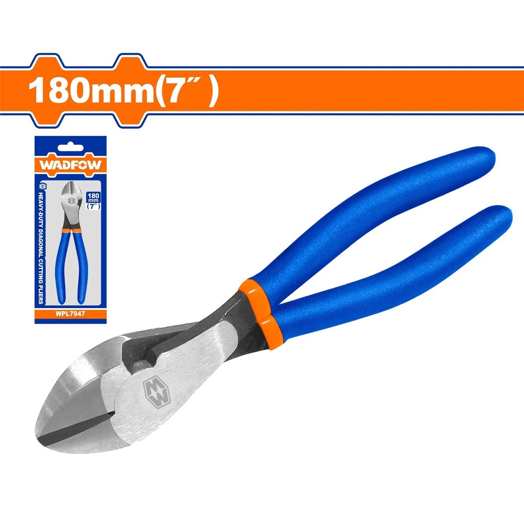 Kềm cắt đầu nặng 7 inch/180mm wadfow WPL7947