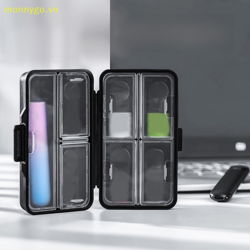 Hộp lưu trữ monnygo cho relx vape infinity / essential pods case 7 grids protective shell vn