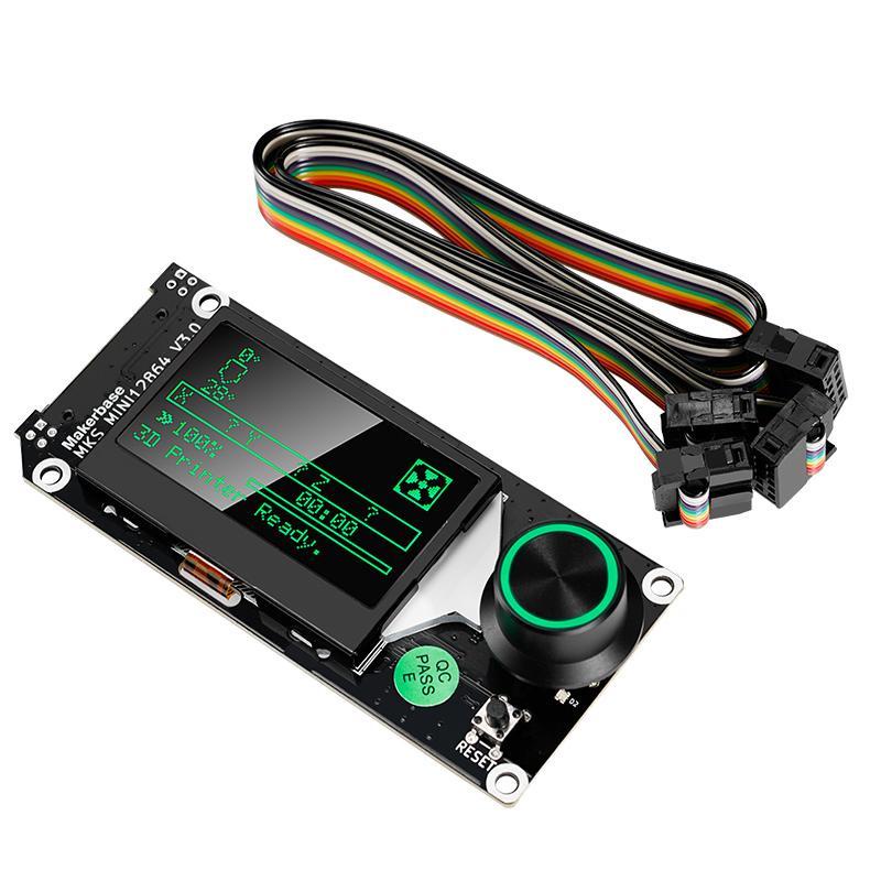 Voron phụ kiện màn hình máy in 3D phích cắm bên hông thẻ SD màn hình LCD MKS Mini 12864 V3/Phụ kiện 