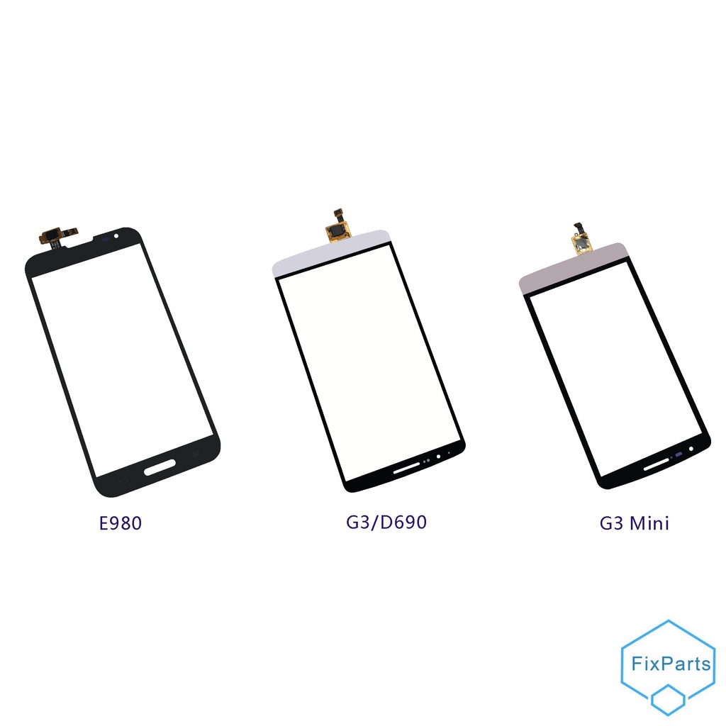 Đối với màn hình lcd lg e980 g3 d690 g3 mini d722 d724 g3s màn hình cảm ứng bên ngoài màn hình cảm ứng mặt kính thay thế ống kính mặt trước