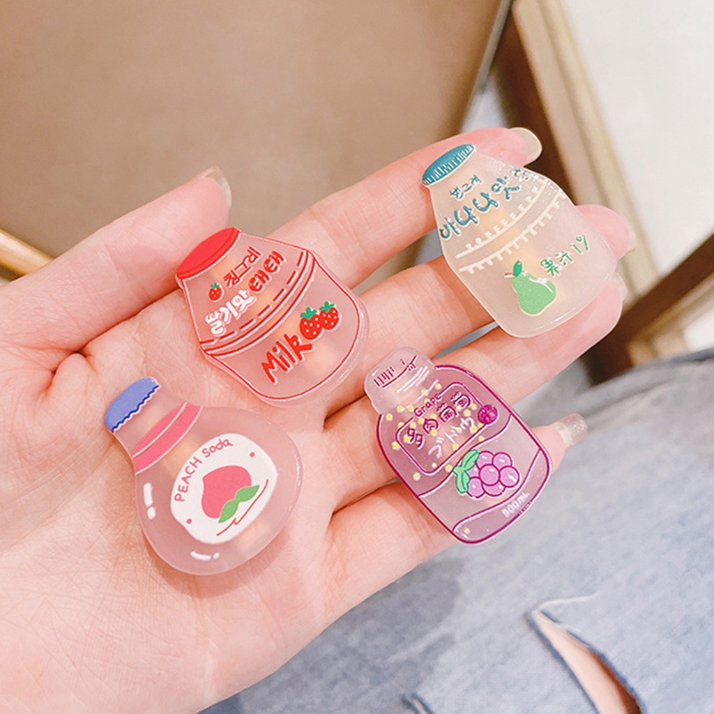 Jm Kẹp Tóc Mái Hình Hoạt Hình Dễ Thương Chống Trượt Trọng Lượng Nhẹ Cho Bé Gái