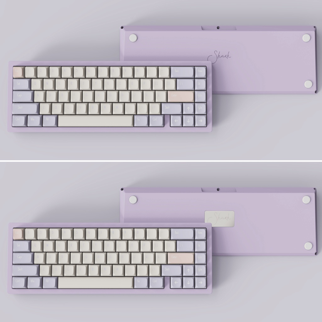 Bàn phím cơ Shark67 nhôm CNC kết nối không dây cao cấp