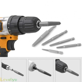 ⭐LOVE⭐ Screw Extractors Silver 1Pc Convenient Durable High Quality Attachment