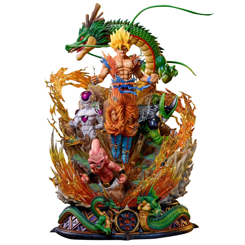 Mô hình dragon ball Goku Cell Frieza Buu Super Saiyan  dragonball Figure trang trí Anime Game Figure