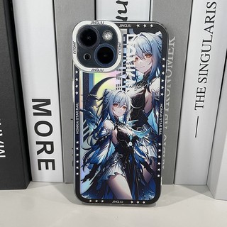 Honkai: star rail jingliu new laser case cho iphone 14 13 12 11 pro promax x xs xsmax xr 7 8 plus