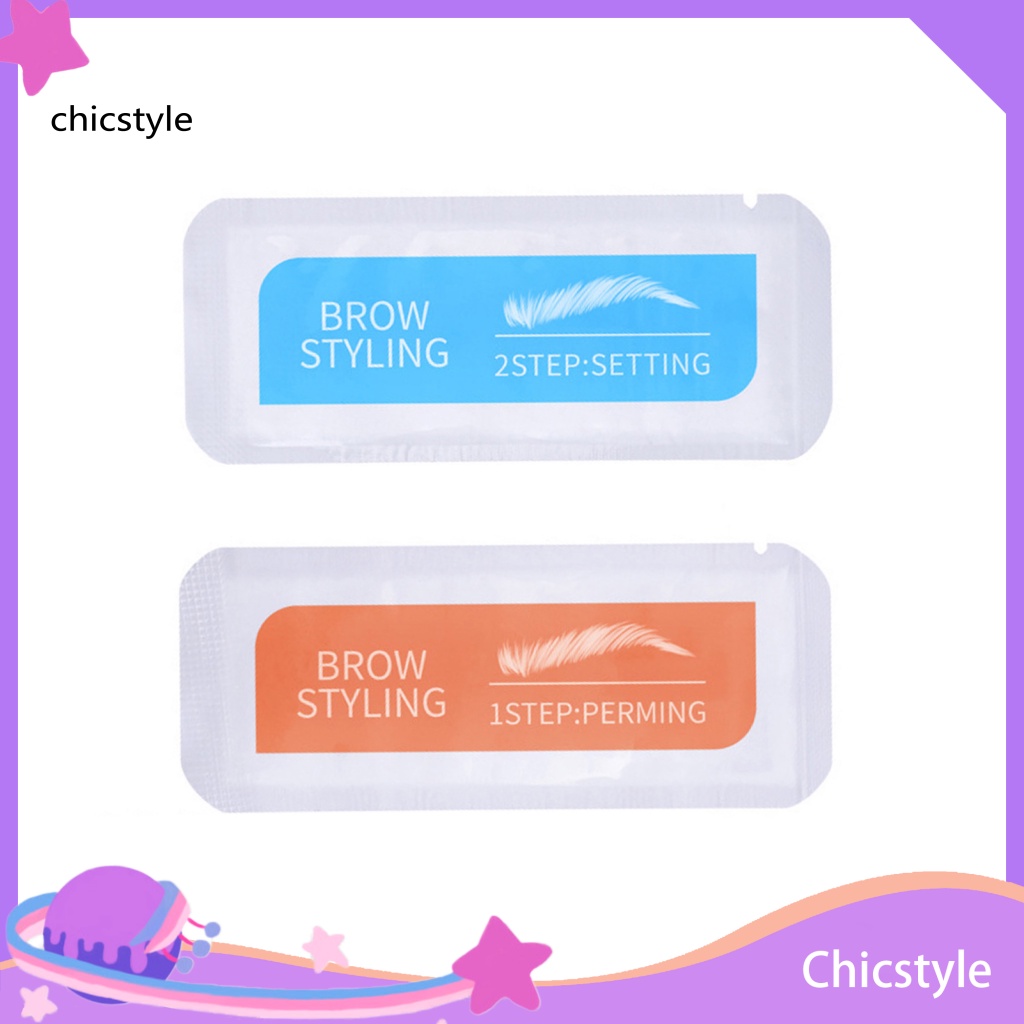 Chic 6g / pouch gentle sculpt brows gel for party professional brow lamination kit ngăn ngừa dị ứng