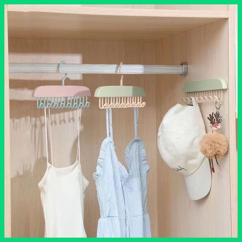 Tank top hanger bra hanger for closet organizer 8 storage capacity non-slip hang on tie holder closet organizer jiwvn